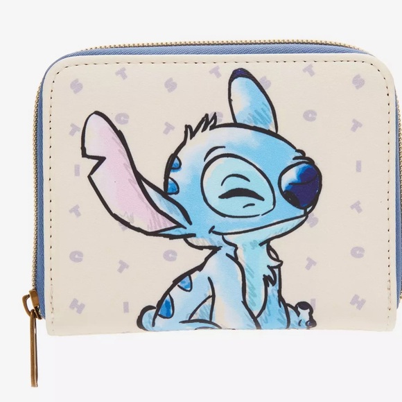 Loungefly Handbags - Disney Parks + Loungefly Lilo and Stitch Zip-Around Wallet